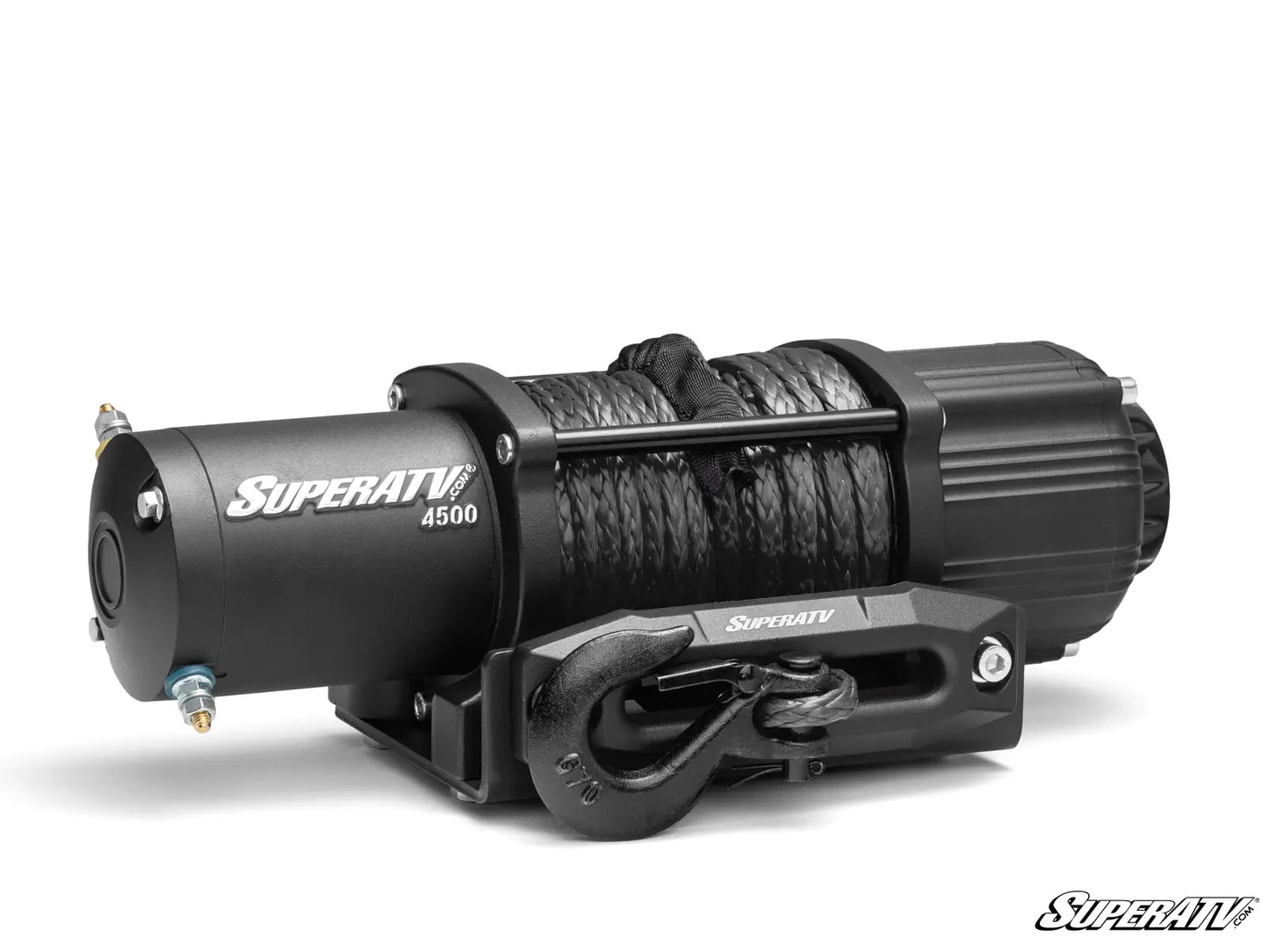 SATV 4500 LB. UTV/ATV WINCH (WITH WIRELESS REMOTE & SYNTHETIC ROPE)