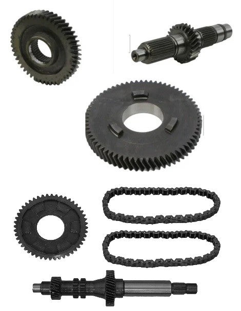 gear reduction "53/26/26 and 53/12/12" RZR 1000XP Gear Reduction kit with DOUBLE REVERSE CHAIN 2 and 4 Seat 2016-2023