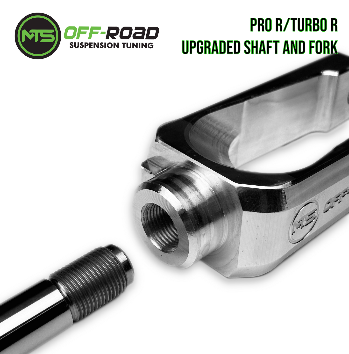 MTS OFFROAD UPGRADED Front Shafts and Shock Forks for Pro R/Turbo R/Pro S - Set of 2