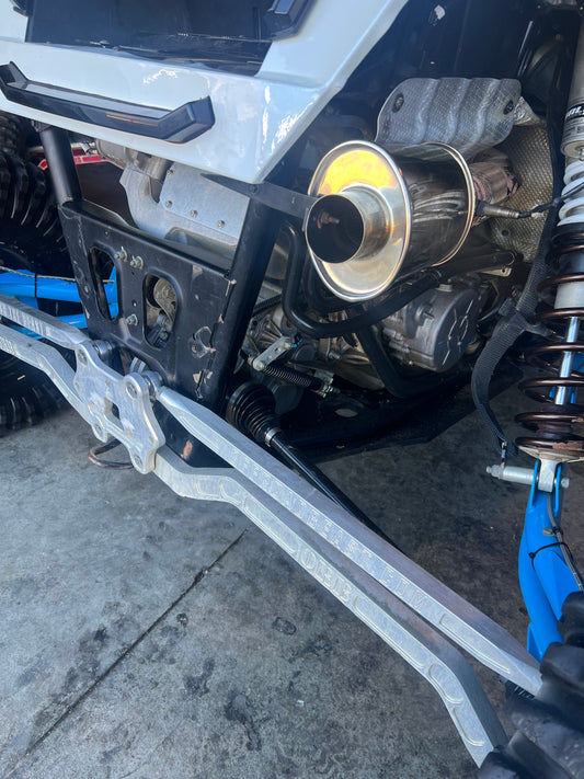 Vibrant ULTRA QUIET Resonator 2.5in inlet / outlet x 14in overall length