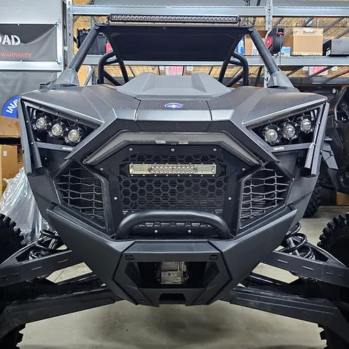 INFINITE OFFROAD RZR Pro Grille w/ 102w Light Bar